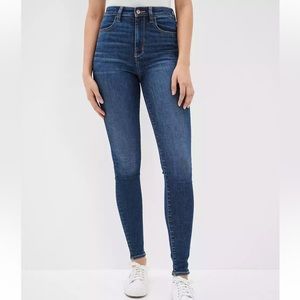 America eagle super skinny jeggings
